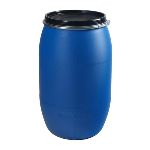 Fusto in polietilene ad alta densità HDPE - 220STD - EVOPACK - ad apertura totale / con coperchio / per prodotti pericolosi