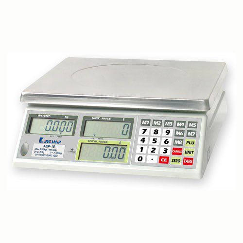 Bilancia a piattaforma - AEP/AEPL Series - KINGSHIP WEIGHING MACHINES CORP. - elettronica / peso/prezzo / kg