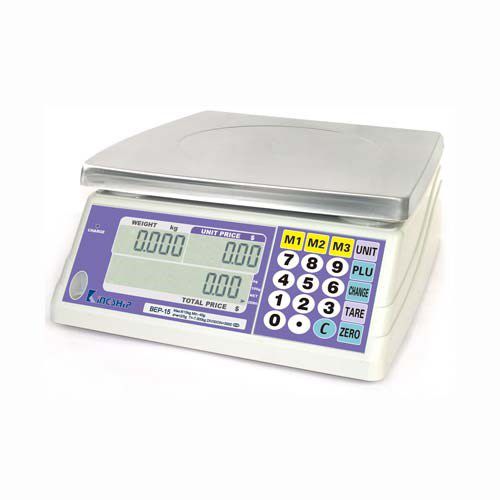 Bilancia elettronica - BEP series - KINGSHIP WEIGHING MACHINES CORP. - peso/prezzo / con display LCD / 110 V