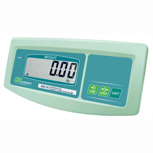 Indicatore di peso display LCD - SSW Series - KINGSHIP WEIGHING MACHINES CORP. - benchtop / RS-232 / per bilancia a piattaforma