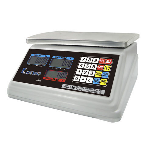 Bilancia a piattaforma - WDP Series - KINGSHIP WEIGHING MACHINES CORP. - elettronica / peso/prezzo / kg