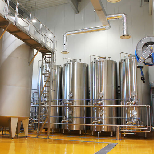 Serbatoio di processo - syrup room - ZIPTECH LLC - per bevande / in acciaio inossidabile / cilindrico