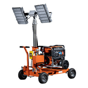 Torre faro LED - P4.5 GR6500 - GRUPEL - con motore a benzina / monofase / trifase