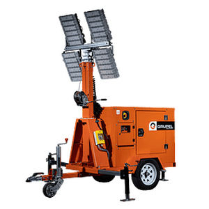 Torre faro LED - M7 YANMAR - GRUPEL - con motore diesel / trifase