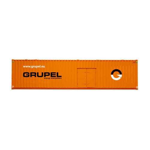 Gruppo elettrogeno diesel - BDST  - GRUPEL - trifase / in containers / 60 Hz