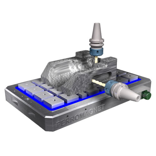 Piano magnetico elettropermanente - SQ FM EPMT series - Femag Engineering Machinery Industry Ltd. - rettangolare / per fresatura / per centro di lavorazione
