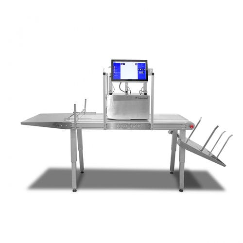 Stampante a getto d'inchiostro - T3-OPX - AstroNova GmbH - da terra / ad alta risoluzione / con touch screen