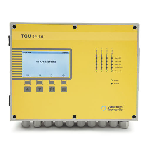 Centrale di rilevazione gas multicanale - TGÜ-BM 3.6 - Oppermann Regelgeräte - display LCD / a parete / di CO