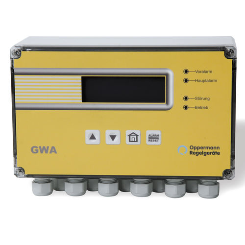 Centrale di rilevazione gas a parete - GWA-M 3.6 - Oppermann Regelgeräte - multicanale / display LCD / di CO
