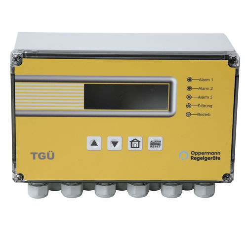 Centrale di rilevazione gas display LCD - TGÜ-KM 3.6 - Oppermann Regelgeräte - a parete / di CO / per rilevatore di perdite di gas