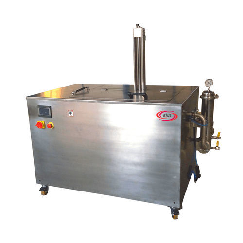 Macchina per pulizia ad ultrasuoni - RT series - Roop Ultrasonix Ltd - a secco / automatica / di processo