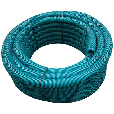 Condotto d'aerazione semirigido - BRINNER - circolare / in polietilene ad alta densità HDPE / per sistema di ventilazione