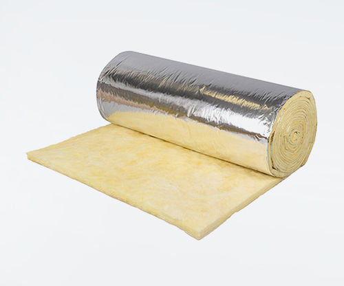 Materiale isolante in lana di vetro - BRINNER - alluminizzato / per condotto d'aria