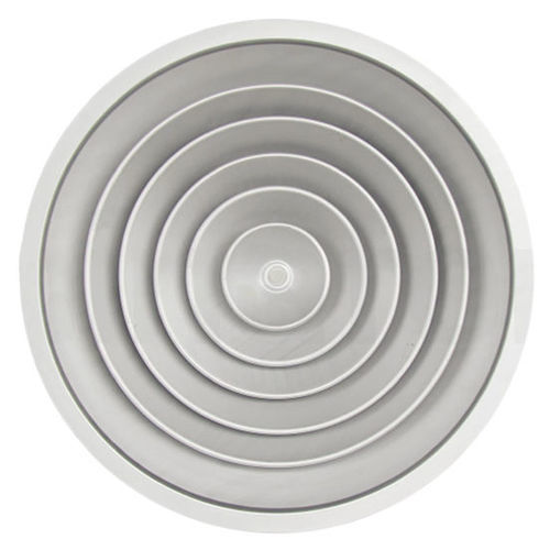 Diffusore d'aria circolare - DCDS - BRINNER - da soffitto / fisso / in metallo