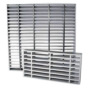 Griglia di ventilazione resistente al fuoco - RRI - BRINNER - in metallo / rettangolare / rotonda