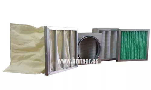 Filtro per sistema di ventilazione - BRINNER - ad aria / in maglia metallica / a borsa