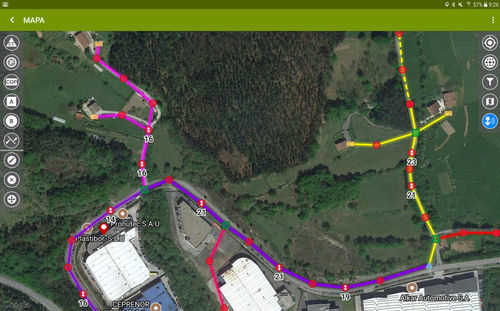 Software di trasferimento dati - GridGIS Map Creator - High Sense Solutions Inc. - di rete / Bluetooth