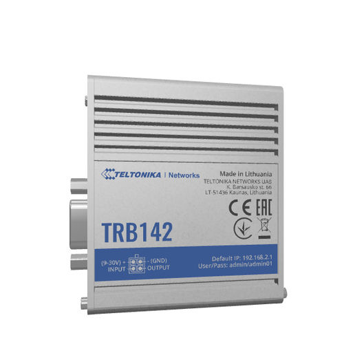 Gateway di comunicazione - TRB142 - Teltonika Networks - industriale / IoT / TCP