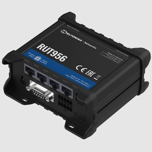 Router cellulare - RUT956 - Teltonika Networks - Ethernet / WAN / satellite