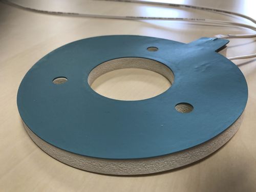 Tappetino riscaldante su misura - PROSILICONES 64 - IP67 / in silicone / da pavimento