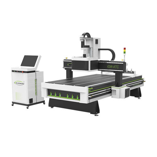 Contornatrice con cambia utensile automatico - iGW-ATC-1325 - igoldencnc - CNC / automatica / Z
