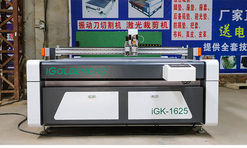 Macchina da taglio a lama oscillante - iGK-1630 - igoldencnc - per gomma / per legno / per cuoio