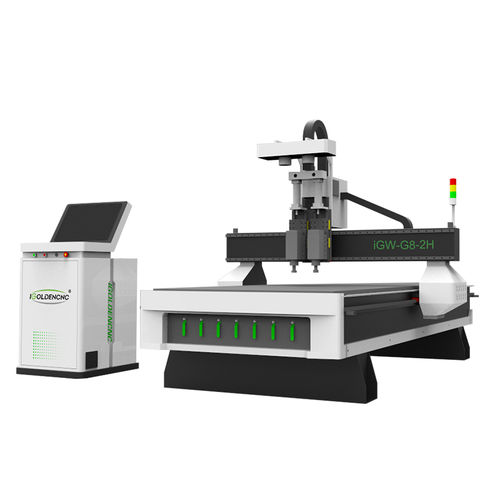 Fresatrice contornatrice - iGW-G8-2H - igoldencnc - multiasse / verticale / servomotorizzata