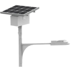 Lampione LED - SI-ESF-L series - SolarInnova - fotovoltaico / contemporaneo