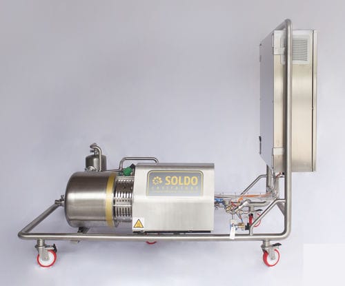 Pastorizzatore per gelato - Soldo Cavitators - compatto