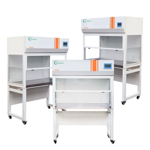 Cappa a flusso laminare da laboratorio - PCR-2S - Zhejiang FUXIA Medical Technology Co., Ltd. - con rotelle / a flusso laminare verticale / UV
