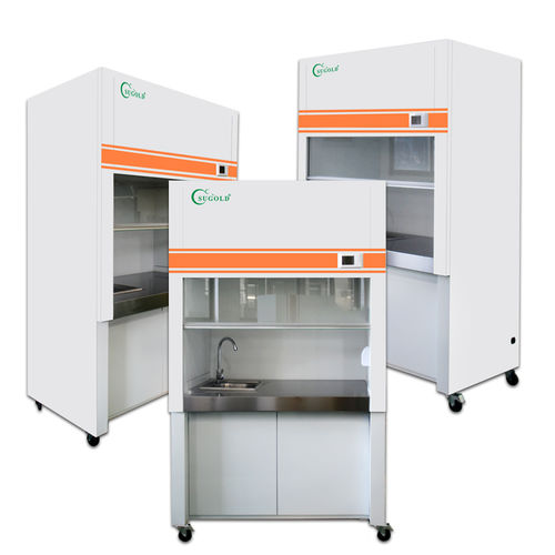 Cappa da laboratorio - FX-FH series - Zhejiang FUXIA Medical Technology Co., Ltd. - con rotelle / in acciaio inossidabile / UV