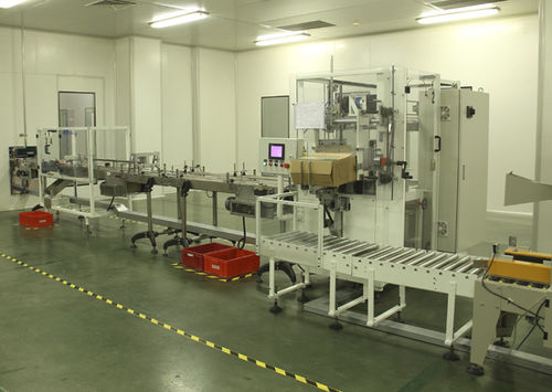 Incassatrice semiautomatica - ZXJ10 - Nantongtongji Co.,LTD. - per scatole / per l'industria agroalimentare / per applicazioni mediche