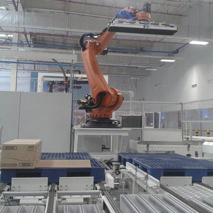 Pallettizzatore robotizzato - T120  - Nantongtongji Co.,LTD. - per cartoni / automatico / compatto