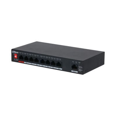 Switch Ethernet per ufficio - PFS3009-8ET1GT-96 - Zhejiang Dahua Technology Co.,Ltd. - non gestibile / 2 porte / di livello 2
