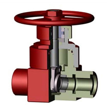Valvola a saracinesca - 6D - Jiangsu Zhengxuan Petroleum Machinery Co., Ltd. - con volante / anticorrosione