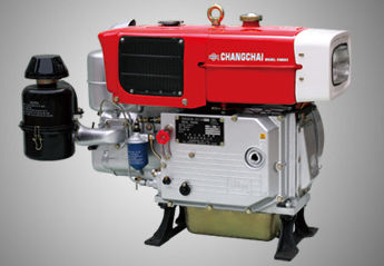 Motore diesel - S series - CHANGCHAI COMPANY,LIMITED - monocilindro / per gruppo elettrogeno / per il settore dell'edilizia