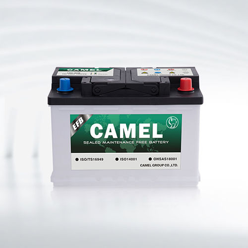 Batteria piombo-acido - EFB - CAMEL GROUP CO., LTD - rettangolare / 12 V / per automobile