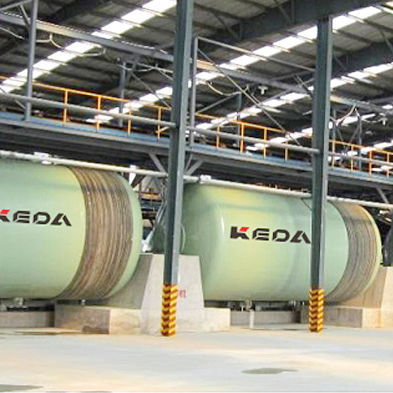 Linea di frantumatore per calcestruzzo - BM  - KEDA INDUSTRIAL GROUP COMPANY - cilindrico / per batch