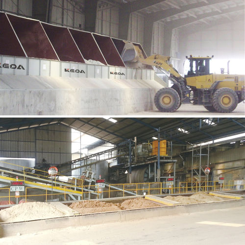 Alimentatore a tamburo - KEDA INDUSTRIAL GROUP COMPANY - di convogliamento / di polvere / continuo