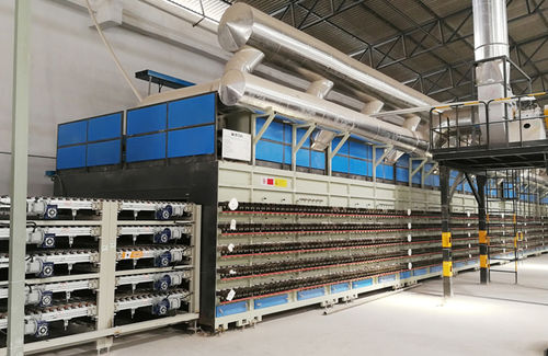 Essiccatore ad aria calda - KGG-MIR-H - KEDA INDUSTRIAL GROUP COMPANY - su linea / orizzontale / con trasportatore a rulli