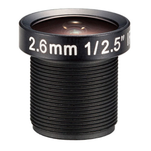 Obiettivo per telecamara grandangolo - E3181B - Xiamen Leading Optics Co., Ltd - a fuoco fisso / per la messa in sicurezza / per immaging spaziale e topografia