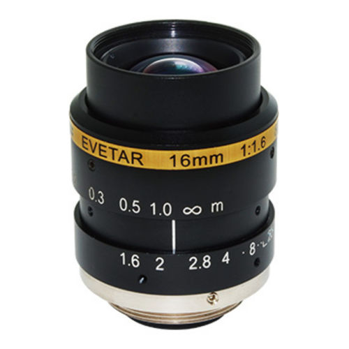 Obiettivo per telecamara di visione per macchina industriale - E3128F - Xiamen Leading Optics Co., Ltd - ad alta risoluzione / a risoluzione megapixel / a bassa distorsione