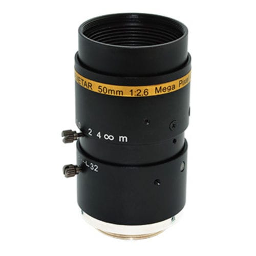 Obiettivo per telecamara di visione per macchina industriale - E3122F - Xiamen Leading Optics Co., Ltd - ad alta risoluzione / a risoluzione megapixel / a bassa distorsione