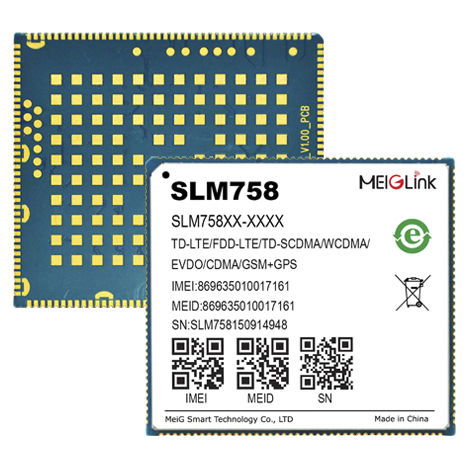 Modulo wireless per tramissione dati - SLM758 - MeiG Smart Technology Company - integrato