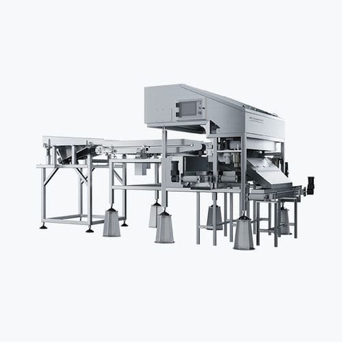 Macchina di smistamento per l'industria agroalimentare - 6SXL-1200KD2YIII - Hefei Taihe Intelligent Technology Group Co.,Ltd. - per colore / ottica / con ripiano