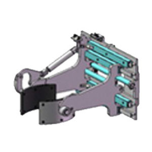 Pinza per sollevamento a blocco - DT03G-A1 - Anqing Liandong Engineering Trucks Attachments Co., Ltd - verticale / meccanica