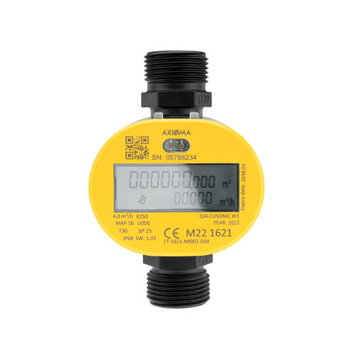 Contatore d'acqua ad ultrasuoni -  QALCOSONIC W1 *B - UAB Axioma Metering - digitale / residenziale / industriale