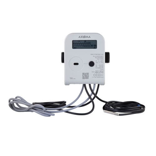 Contatore di energia termica digitale - QALCOSONIC E4 - UAB Axioma Metering - ad ultrasuoni / BACnet / Modbus