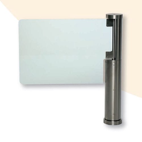 Varco motorizzato automatico - PM-200S - MECANIZADOS ARGUSA, S.A. - in acciaio inossidabile / per controllo accessi