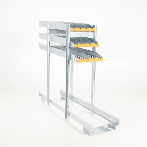 Scaffalatura regolabile - L06 series  - Labadis - compatta / di posizionamento a lato della linea di produzione / ergonomica